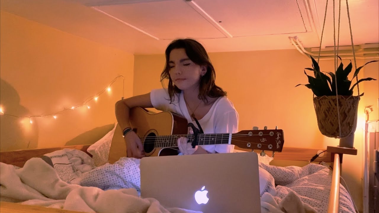 a guitar cover of sparks by coldplay