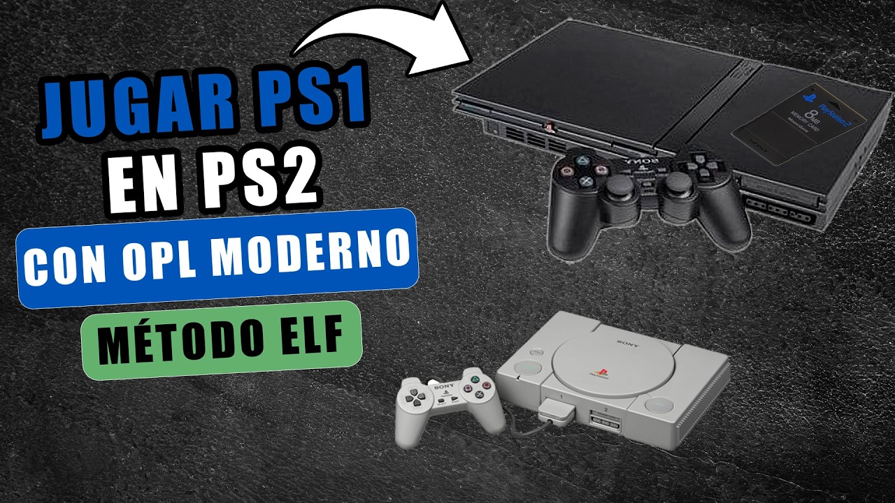 🎮 Jugar PS1 en PS2 con OPL moderno | Método ELF
