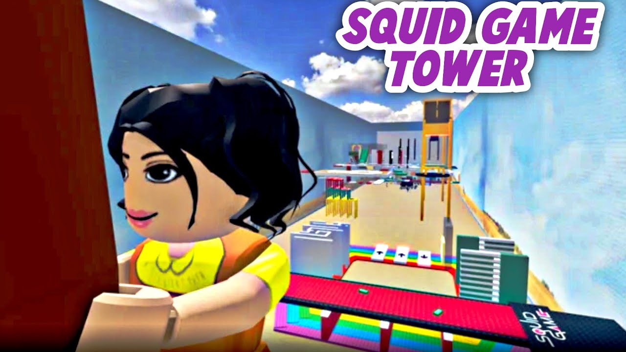 Squid Game Tower 👀 - PLAYER 456 (Full Walkthrough) - Roblox