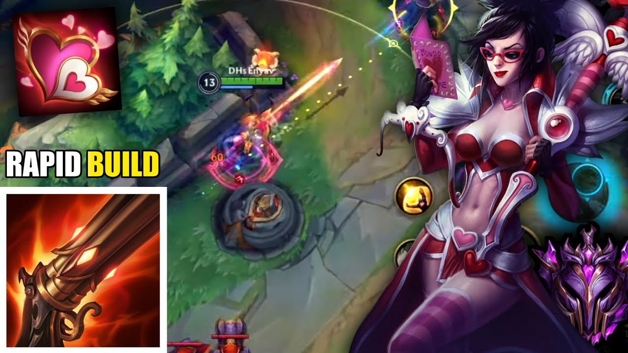 Valentine Day Wild Rift                         | Rapid Firecannon Build | Heartseeker Vayne | Enyav