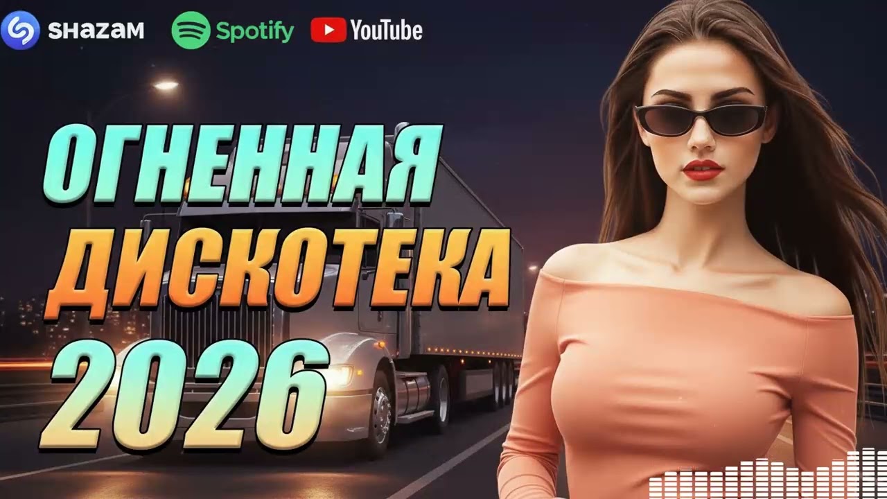 Огненная дискотека настроения 2026 — русские хиты для поездок