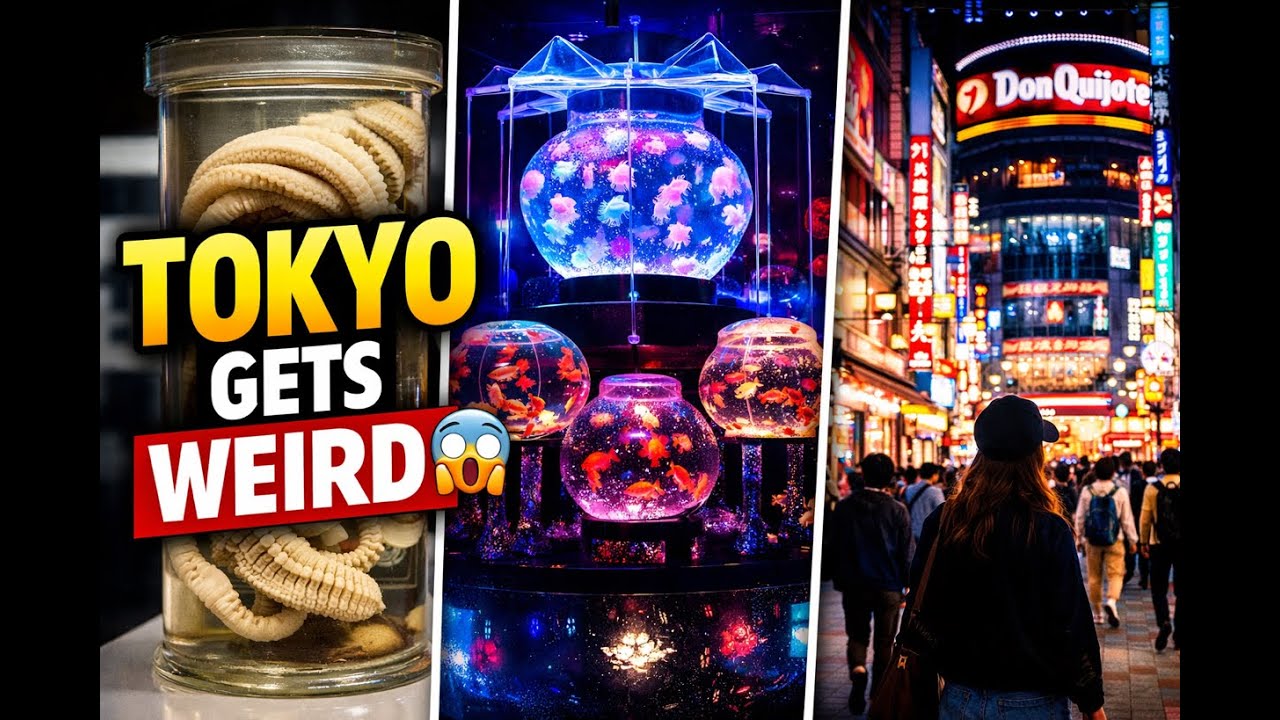 15 Strange & Unusual Things to Do in Tokyo 🇯🇵 (You Won’t Believe #1!)