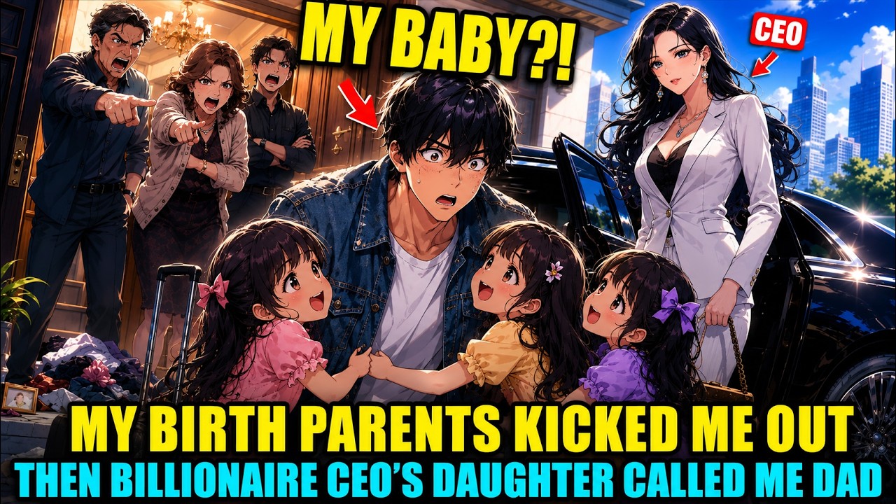My Familly Kicked Me Out - Then a Billionaire CEO's Daughter Called Me Dad!❤️