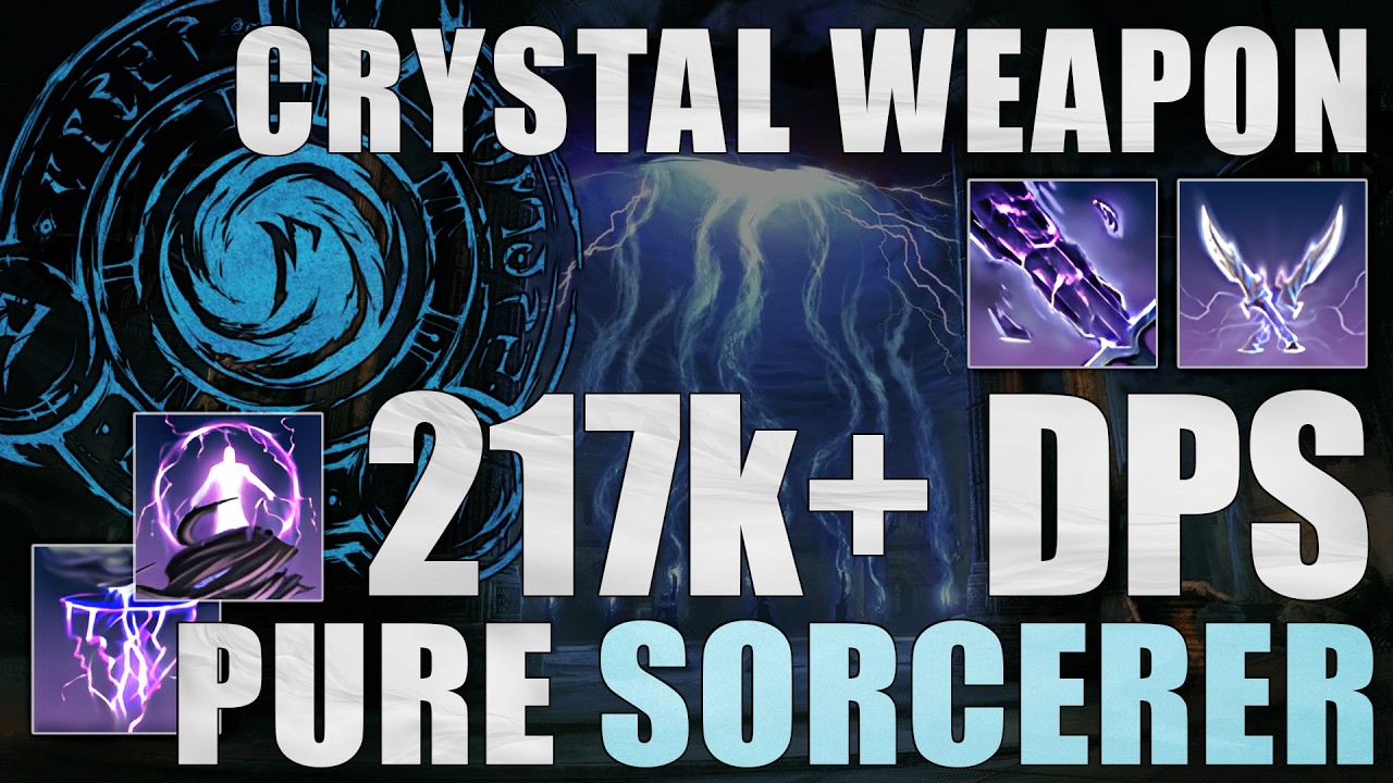 ⚡ 217k+ Pure Sorcerer (Big Sorc buffs) - Stamina DPS Build「U51」