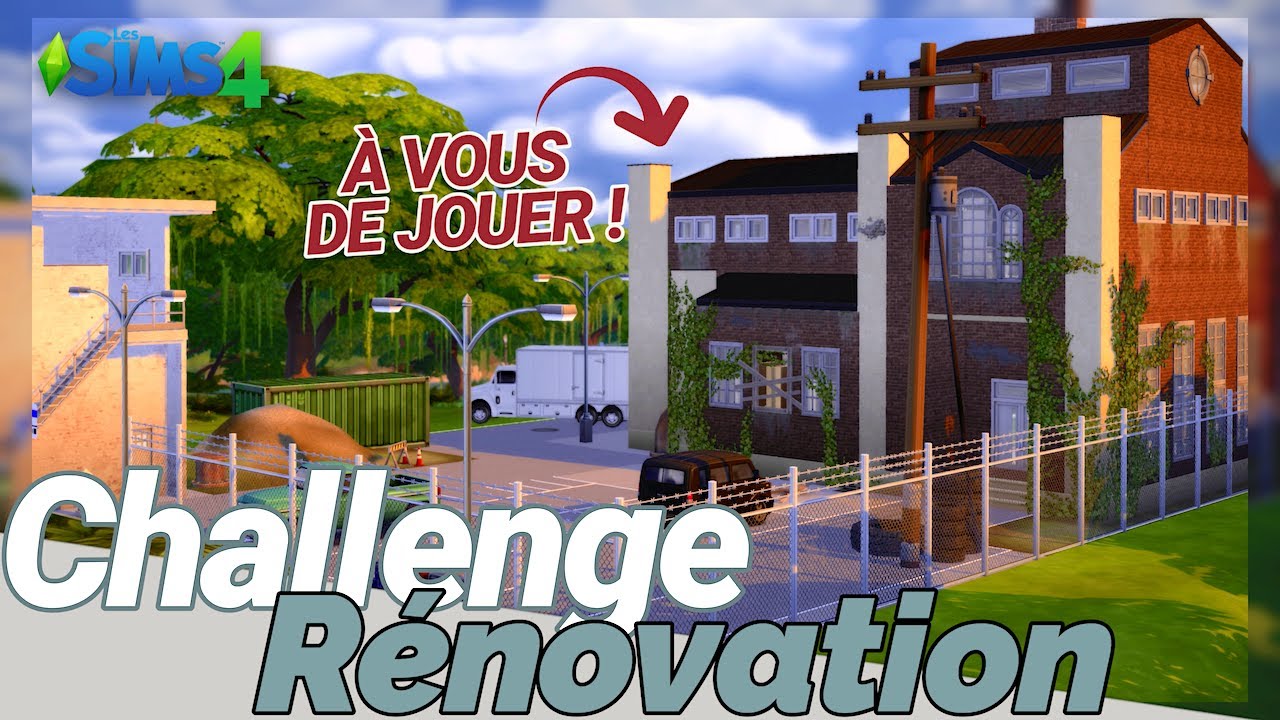 Je vous lance un challenge construction ! - Les Sims 4