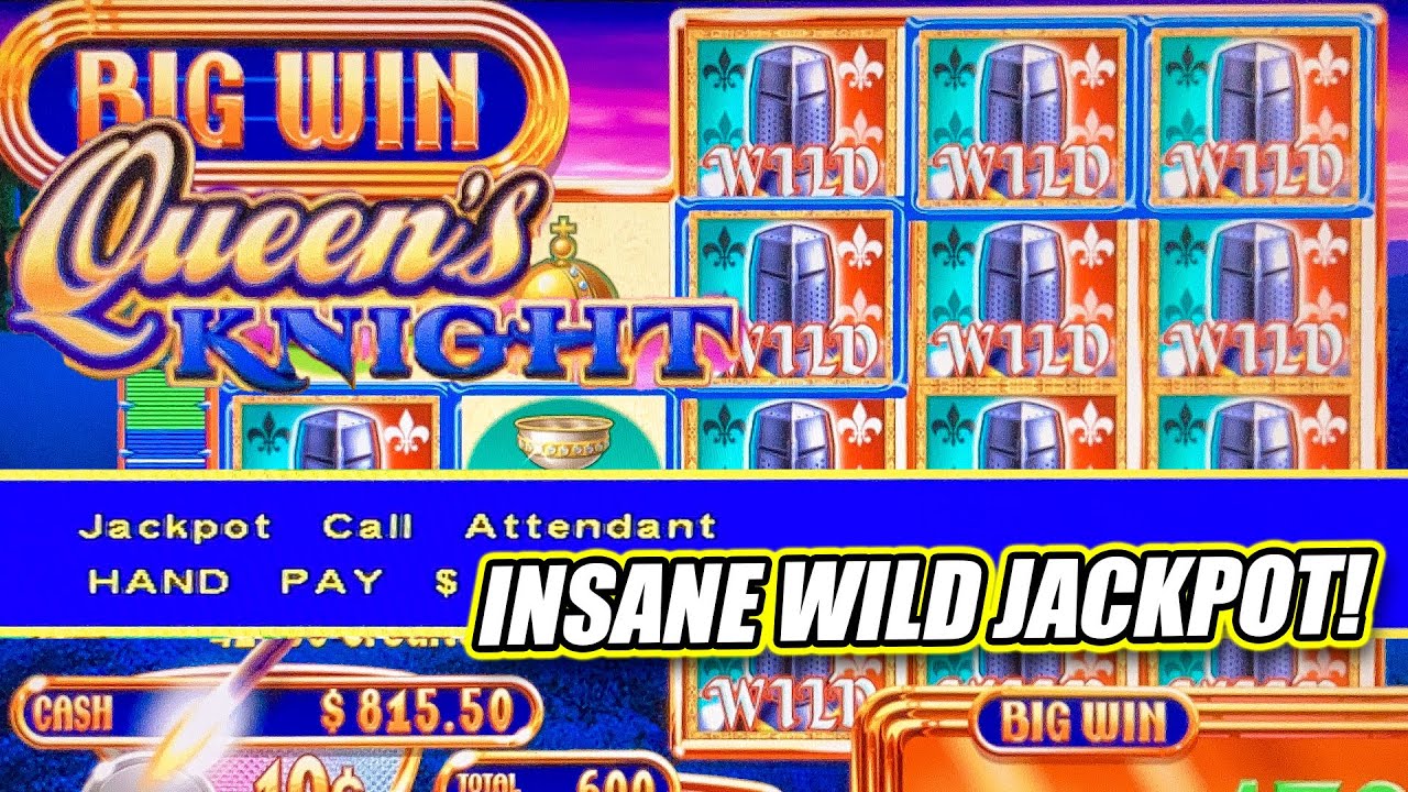 QUEEN'S KNIGHT HIGH LIMIT MASSIVE JACKPOT WIN ★ BIG WIN ON FULL SCREEN OF WILDS! ★