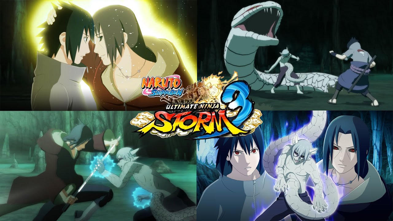 AKHIRNYA! SASUKE & ITACHI BERHADAPAN DENGAN KABUTO | Naruto Ultimate Ninja Storm 3 Full Burst #END