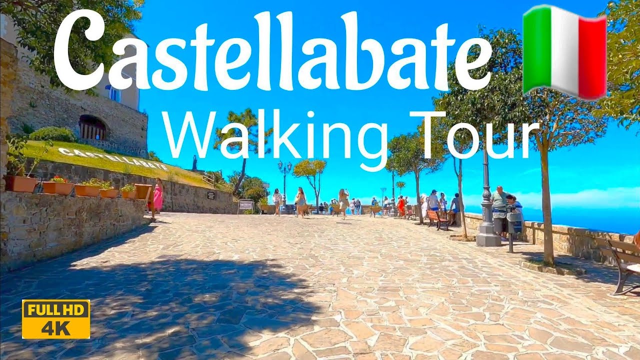 Castellabate Walking Tour 2022 🇮🇹 Cilento  [4K] Salerno