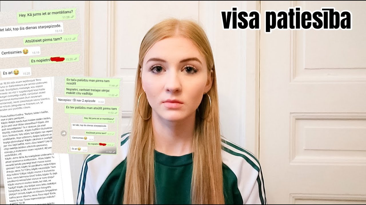 es aizgāju no šova un šis ir kapēc...