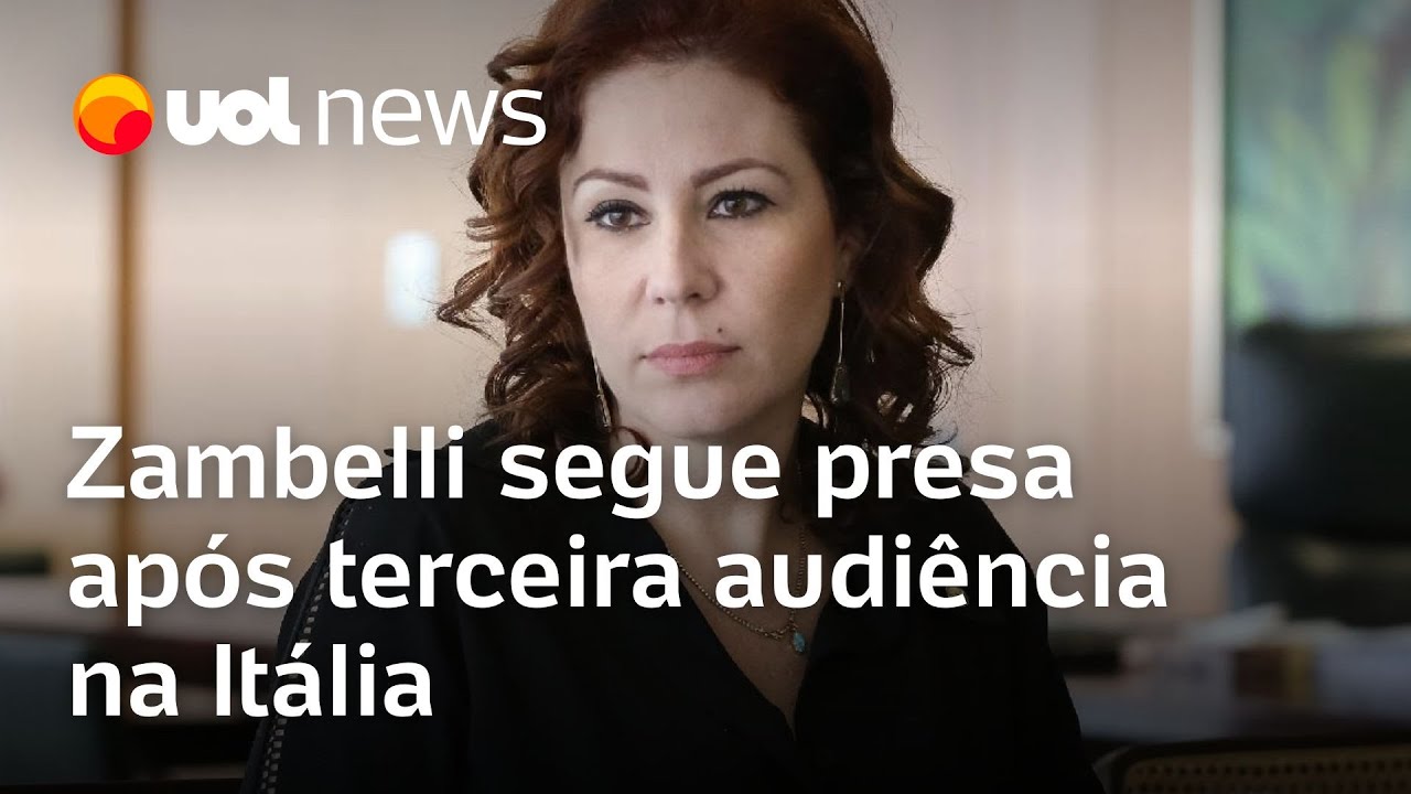 Zambelli segue presa após 3ª audiência na Itália; Maierovitch: Produz provas contra si como Eduardo