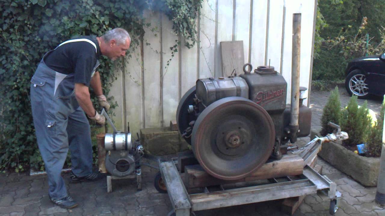 Güldner 1Zylinder Vedampfer teil 1