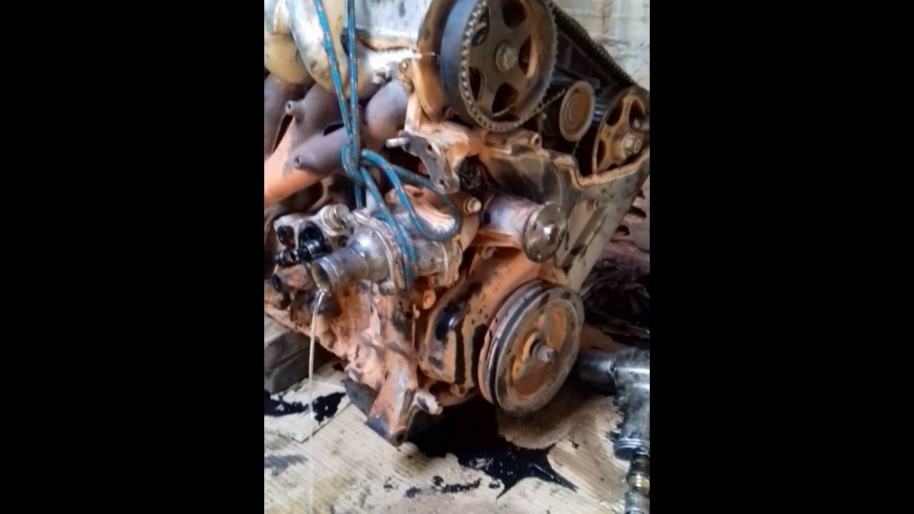 1 parte da desmontagen do motor da H100 Hiunday