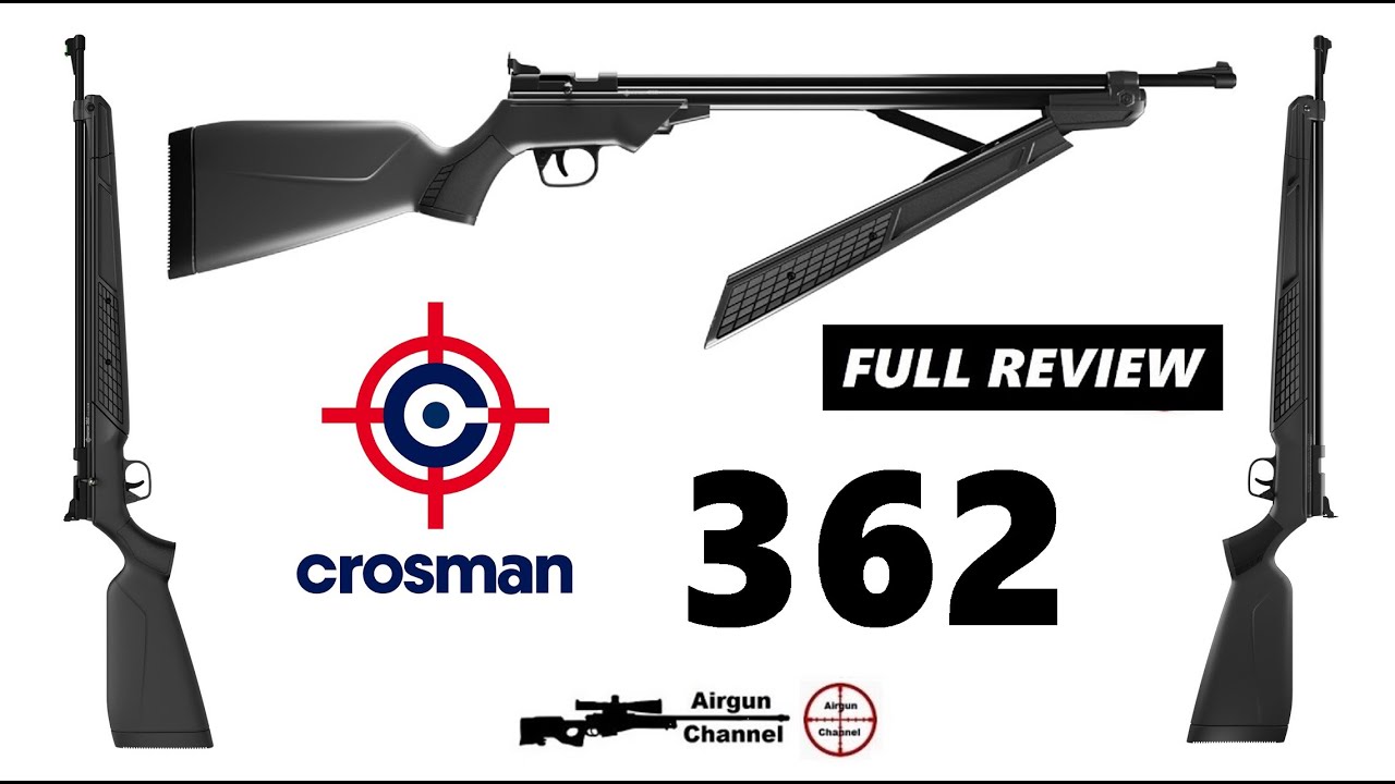 Crosman 362 (полный обзор) .22 калибра, пневматическая винтовка с несколькими помпами / однозарядная