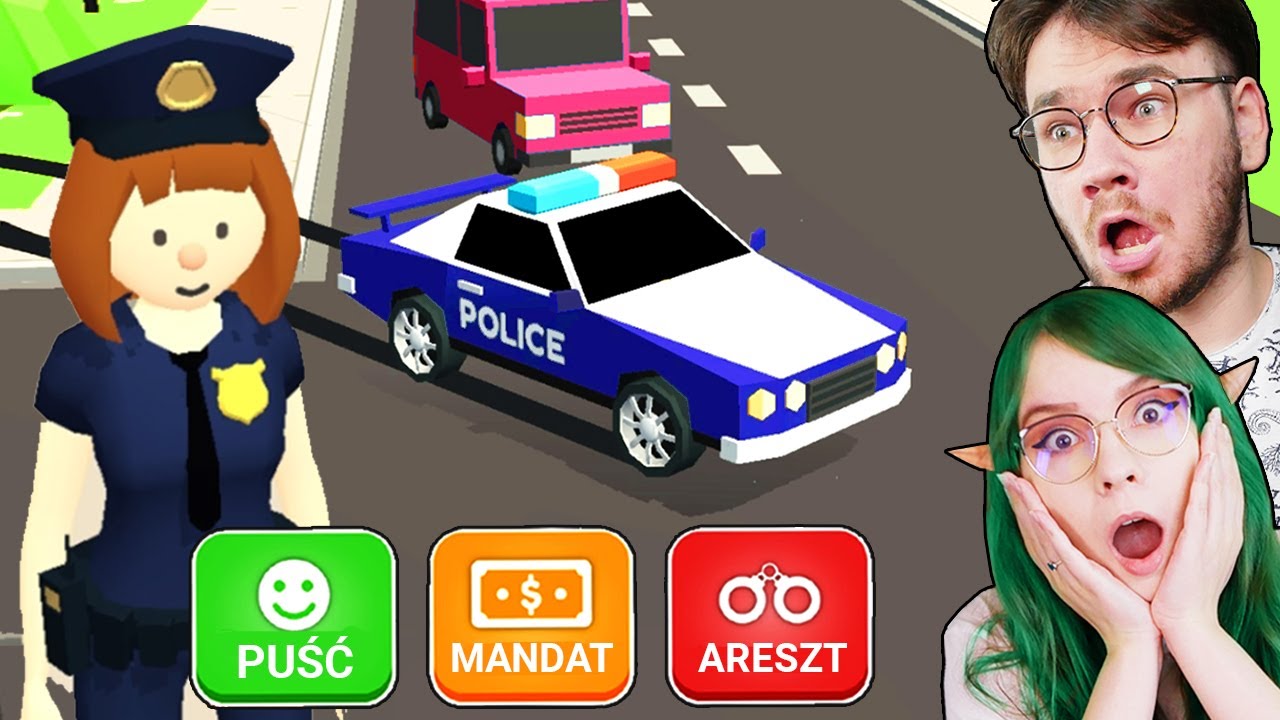 ŁAPIEMY PIRATÓW DROGOWYCH JAKO POLICJA! - Lets Be Cops 3D | CZOKO I NALI