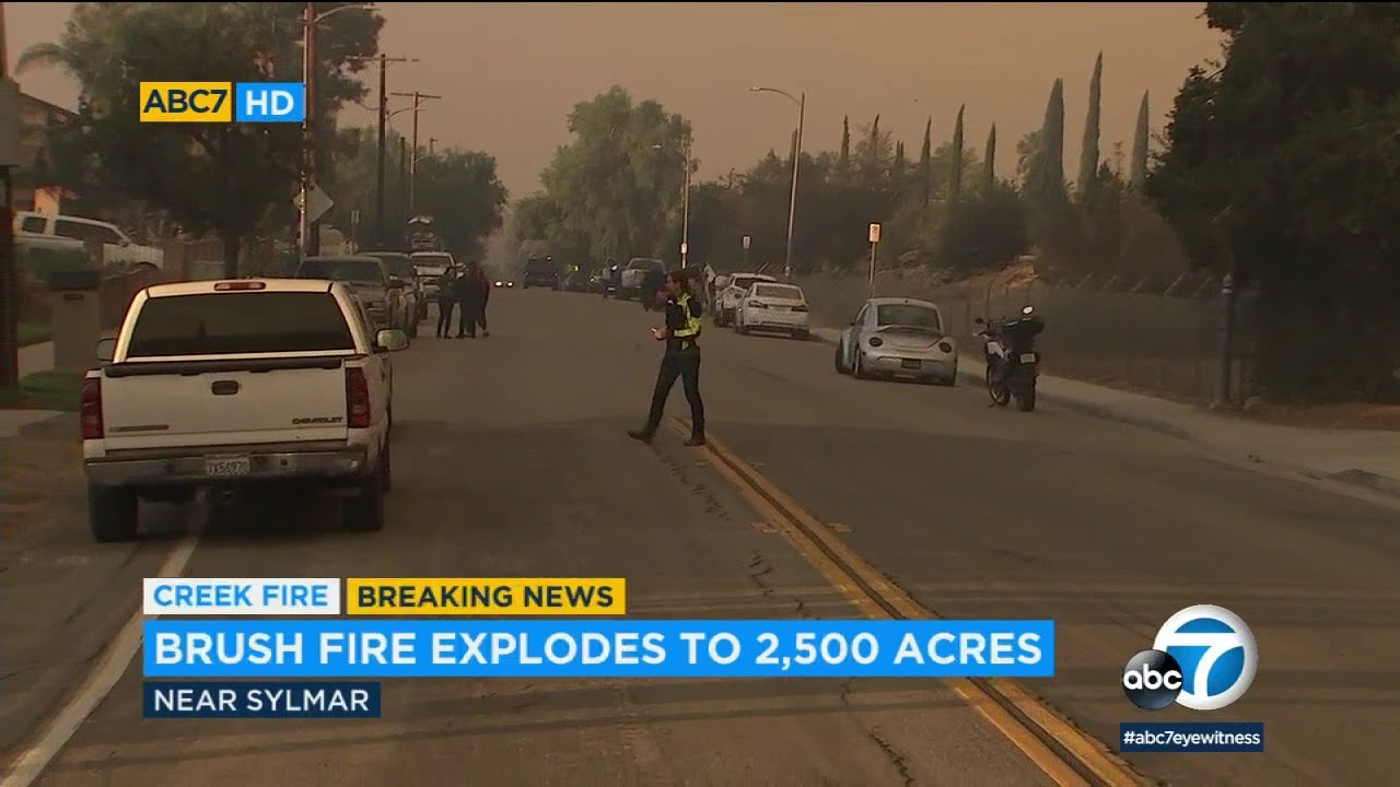 Kagel Canyon Road residents distraught as Creek Fire expands | ABC7
