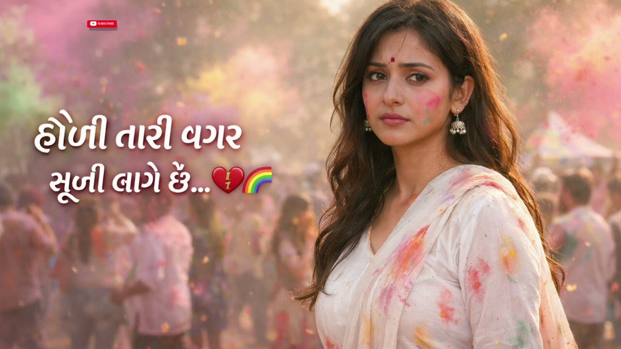હોળી તારી વગર સૂની લાગે છે… 💔 | Gujarati Sad Holi Love Song | Heart Touching Video