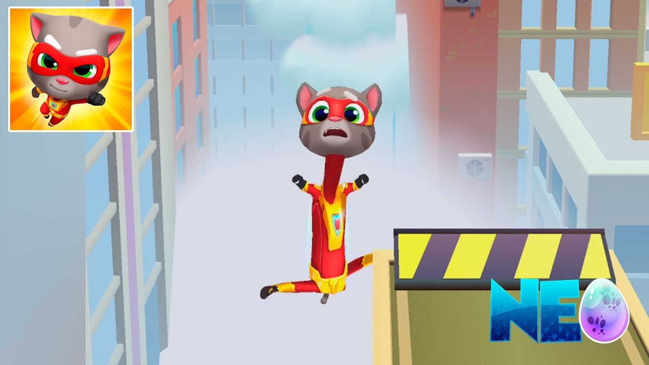 Talking Tom Hero Dash: Gameplay Walkthrough Part 7 - NEW High Score! (iOS, Android)