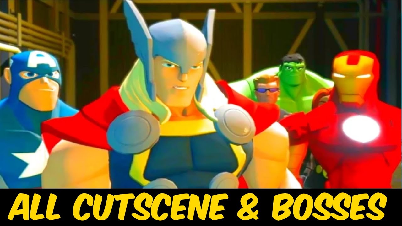 Marvel Super Heroes All Cutscenes & Bosses