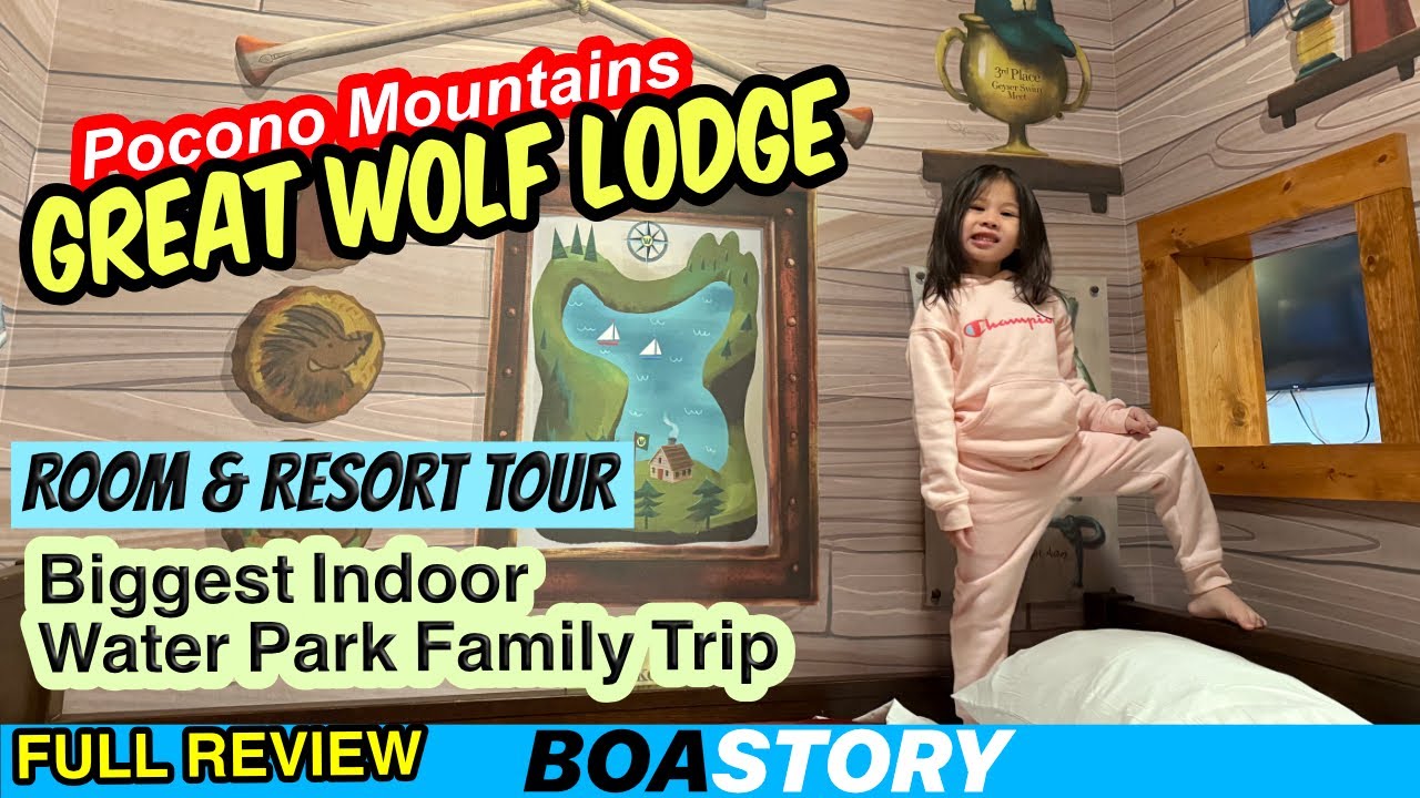 Полный обзор отеля Great Wolf Lodge Pocono Mountains: лучший семейный аквапарк!