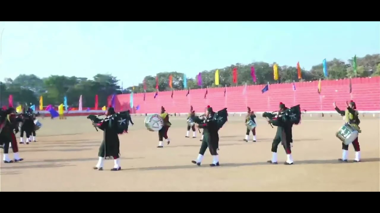 ASSAM RIFLES MAHILA PIPE BAND DISPLAY 26th AIPBC 2025