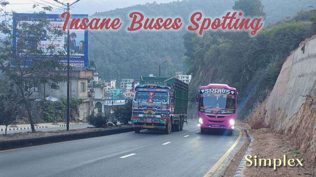 Insane Bus Spotting in/out From Kathmandu! | 22 Nov 2025 | Simplex2499 #nepalibuses