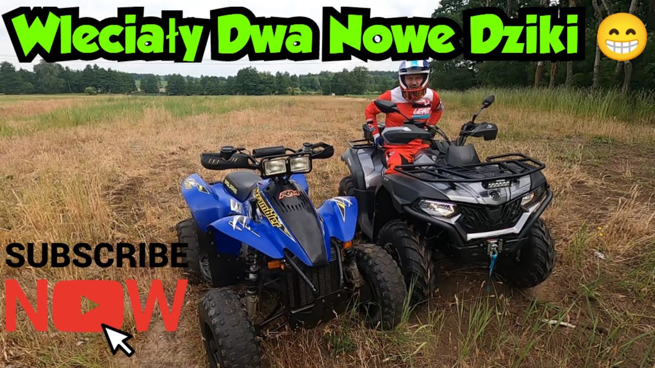 Nowe Sprzęty Na Kanale Polaris Scrambler 500 4x4 i Cf Moto 625