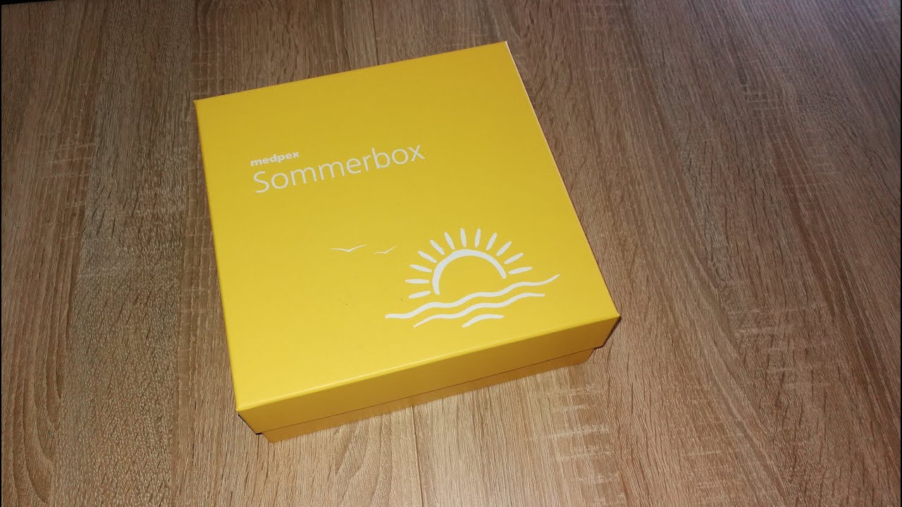 medpex Sommerbox Mai 2020 - Unboxing