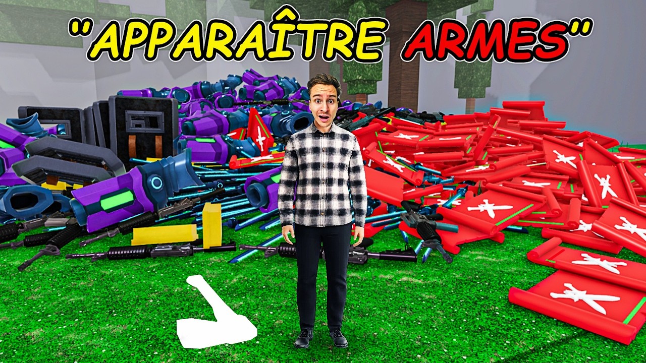 Utiliser le mode ADMIN pour faire Apparaître TOUTES LES ARMES dans 99 Nuits dans la Forêt !