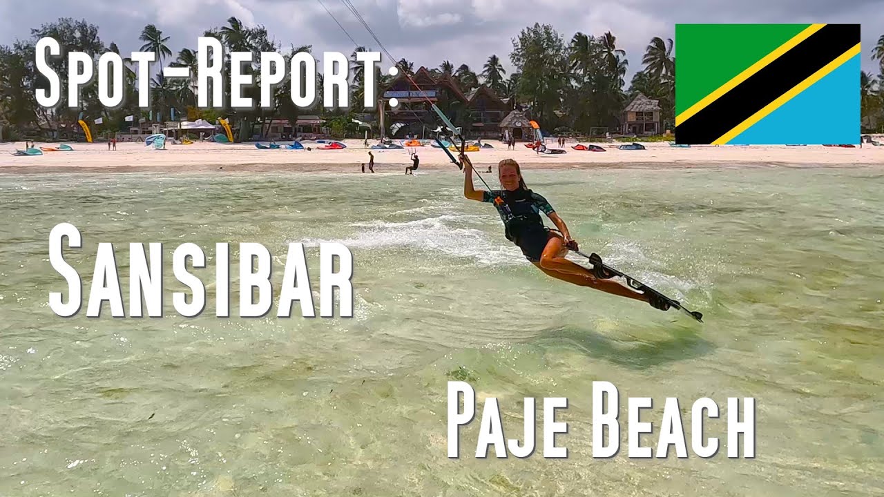 Spot - Report: Paje Beach, Zanzibar. Kitesurf, Wingfoil, Kitefoil. B4Kitesurf Sansibar. so Jambiani