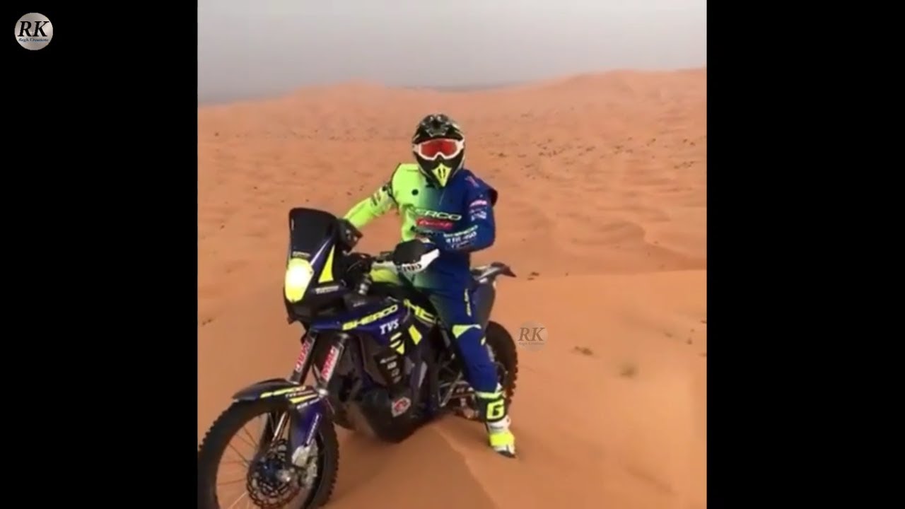 Aravind KP Bike Race in Dessert😮 2022