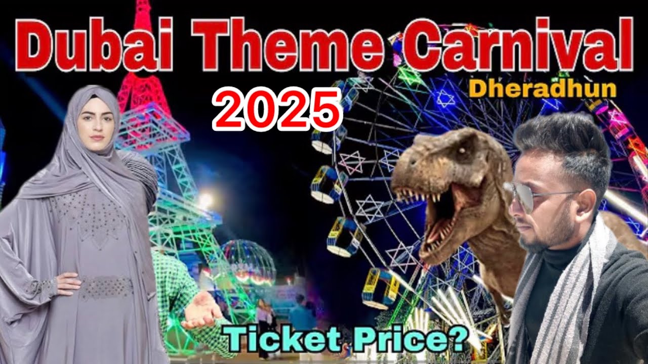 Dubai theme carnival inDehradun 2025 |dubai mela Dehradu|#dehraduntomussoorie #carnival #dubai #vlog
