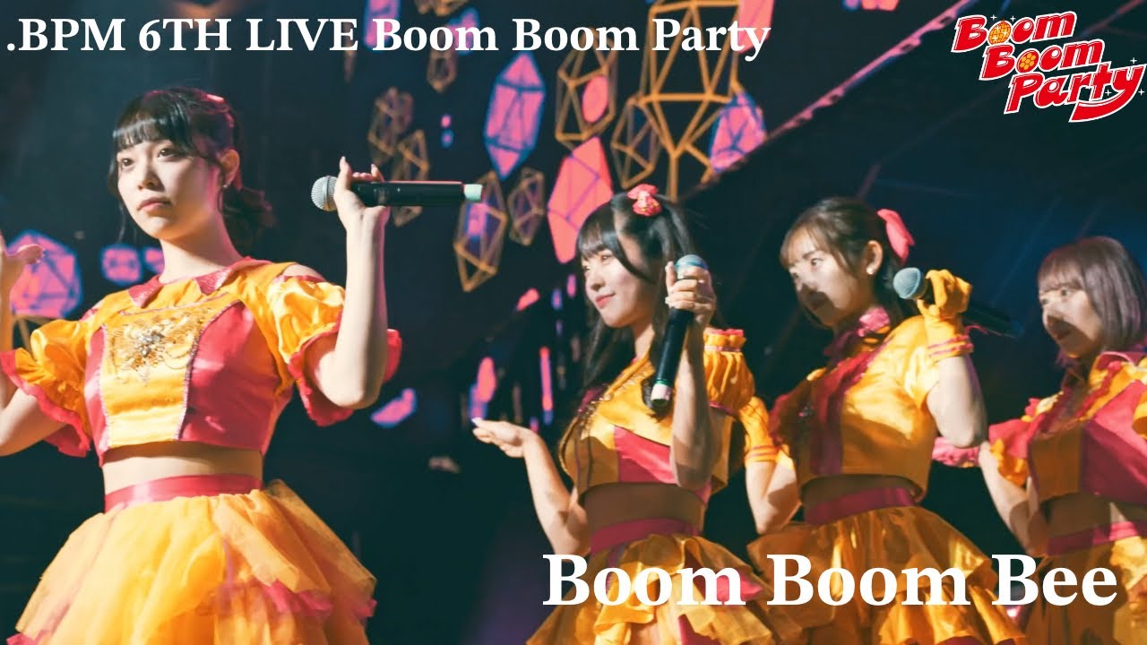 Boom Boom Bee/.BPM 6th LIVE 「Boom Boom Party」より