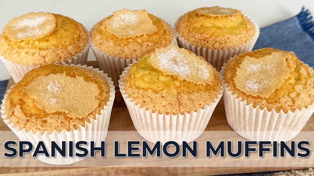 Easy Spanish Magdalenas Light & Airy Muffin Recipe