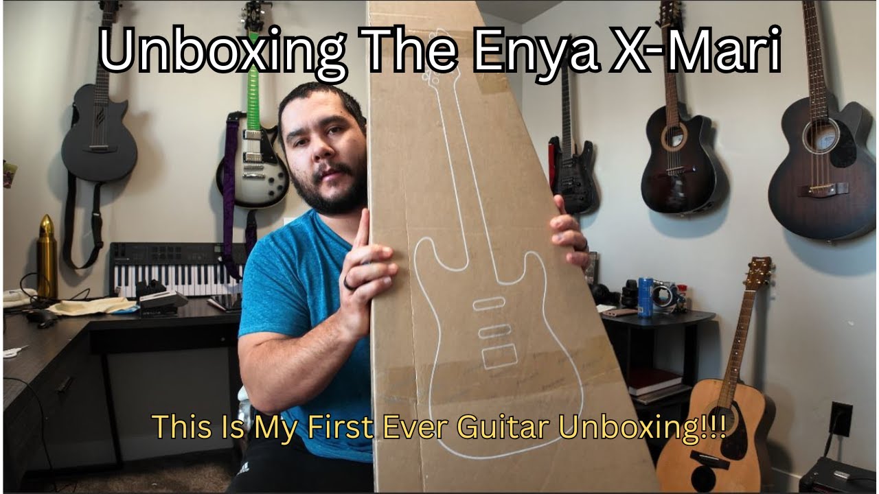 Unboxing And Demo With The Enya X-Mari - This is my first ever guitar that has been sent to me!!