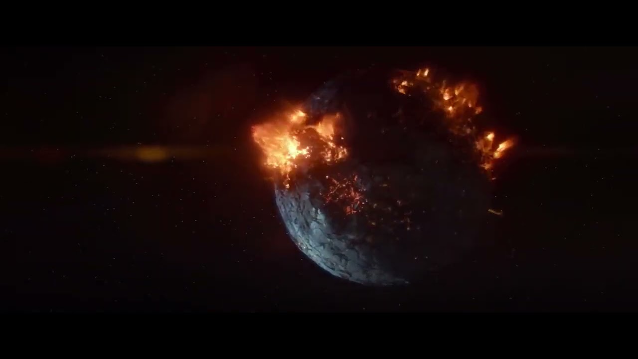 La destrucción de la base starkiller star wars el despertar de la fuerza 2015 