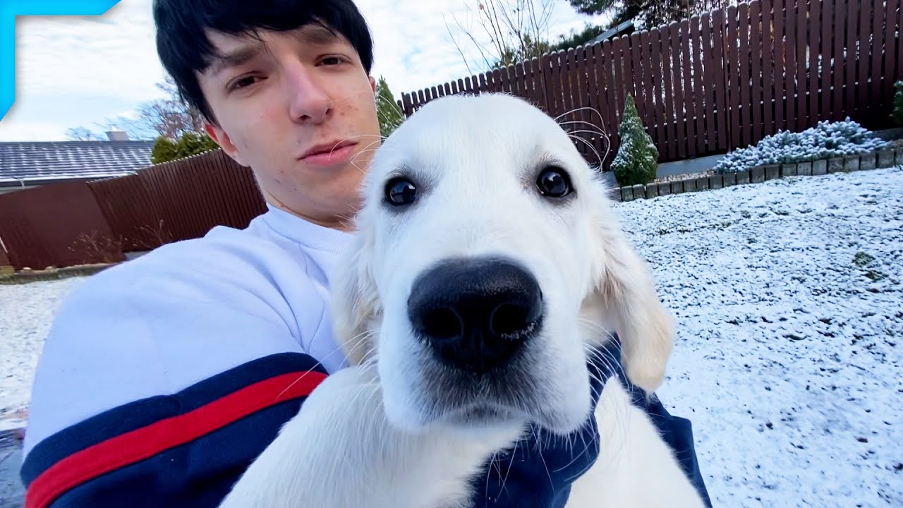 Amy a Její První Sníh - DayVlog_606 (27.11.2021)