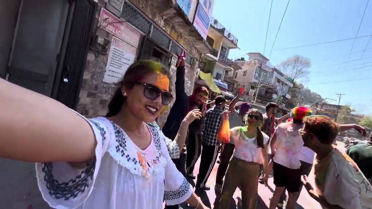 Holi celebration at kinnar colony 🔥 