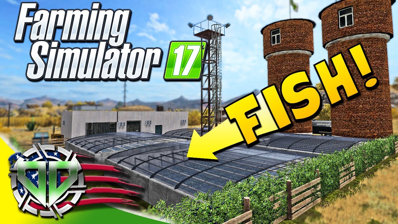 Farming Simulator 2017 Gameplay :EP30: Fish Farm & Caviar! (PC HD American Outback)