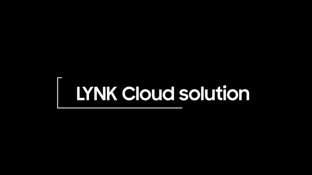 LYNK Cloud at ISE 2022 by Piotr Lipiec (Samsung Hospitality BDM Europe)