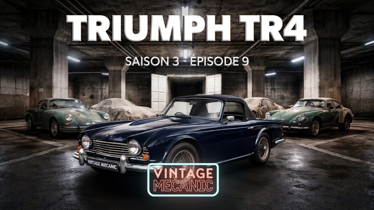 VINTAGE MECANIC : TRIUMPH TR4