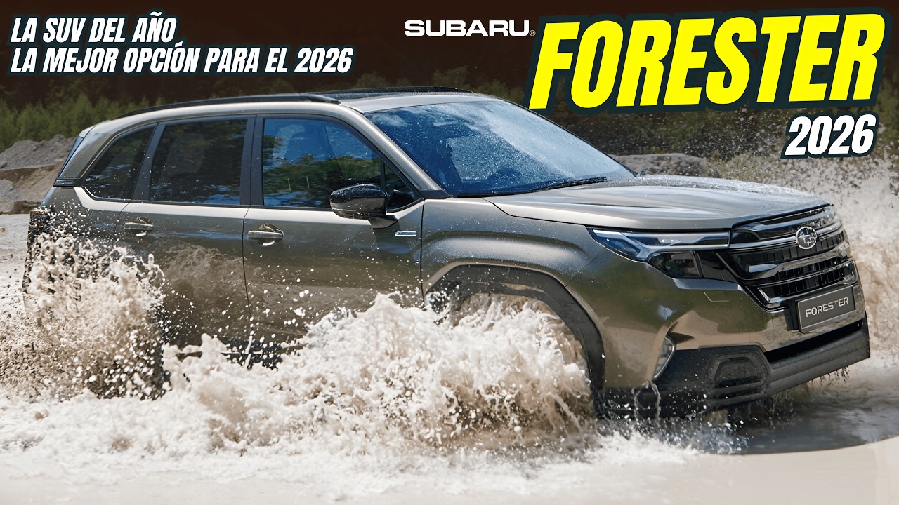 SUBARU FORESTER  HEV 2026: 🔥  el Auto del AÑO | ¿La SUV híbrida AWD perfecta?.