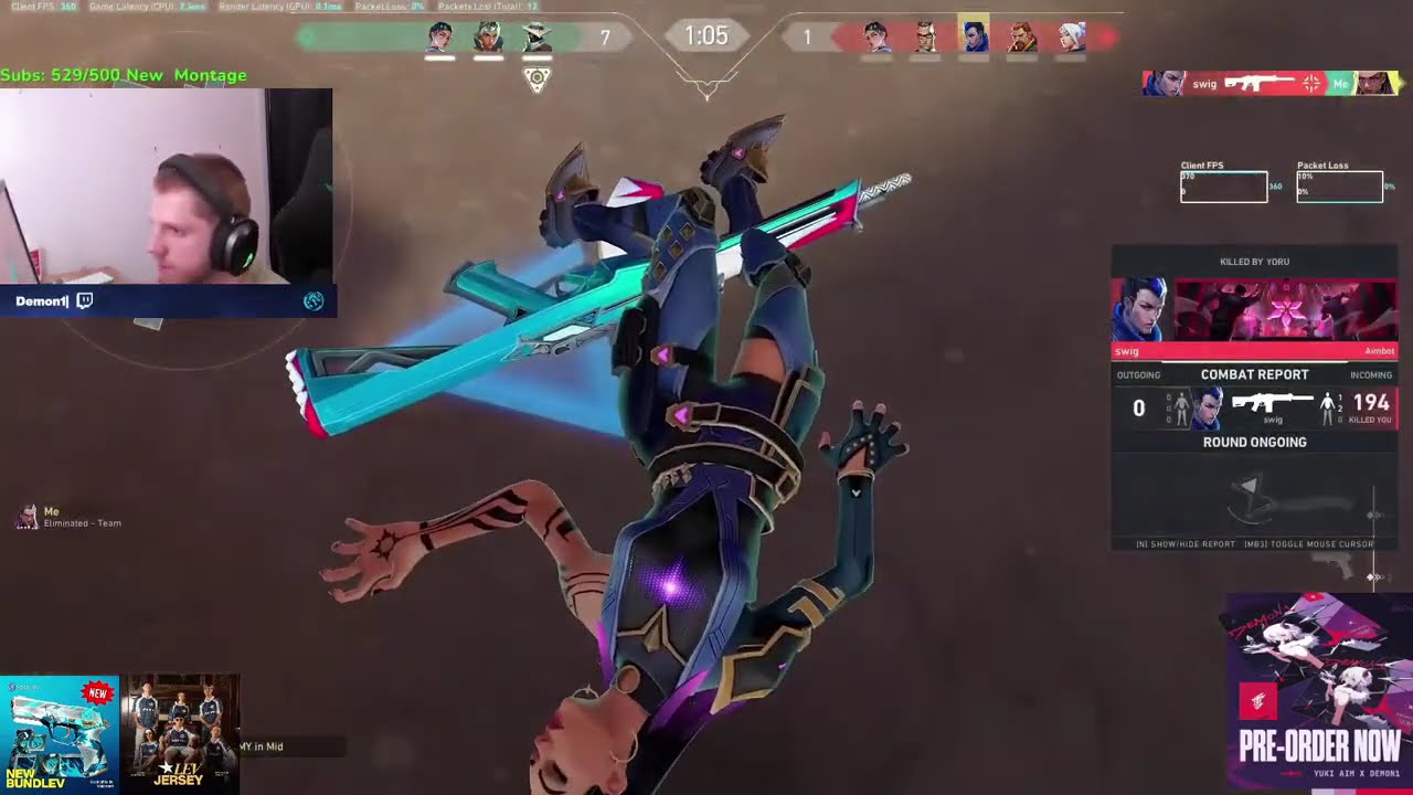 【LEV Demon1】大比分13-1碾壓 純淨流POV 鹽海礦鎮 芮娜 無畏契約職業選手第一視角POV解析