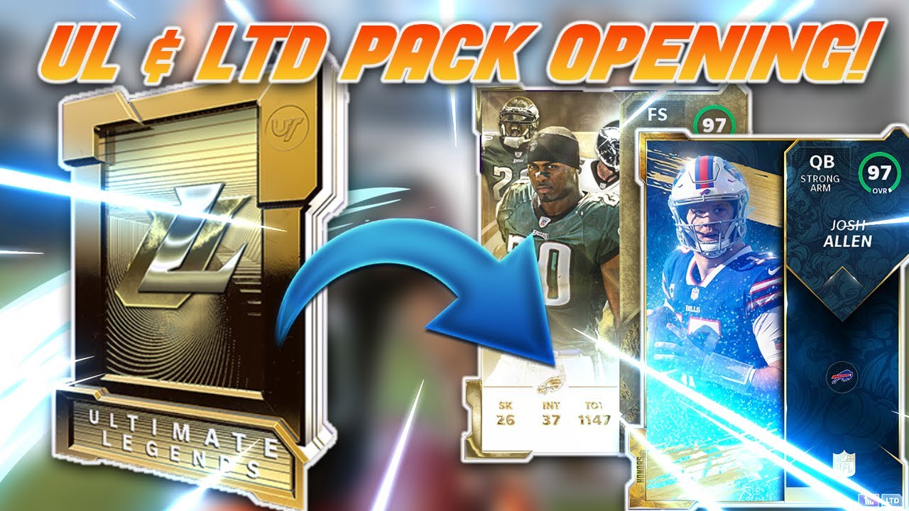 RIPPING PACKS FOR ULTIMATE LEGENDS AND LTD'S! MADDEN 21 ULTIMATE TEAM PACK OPENING!