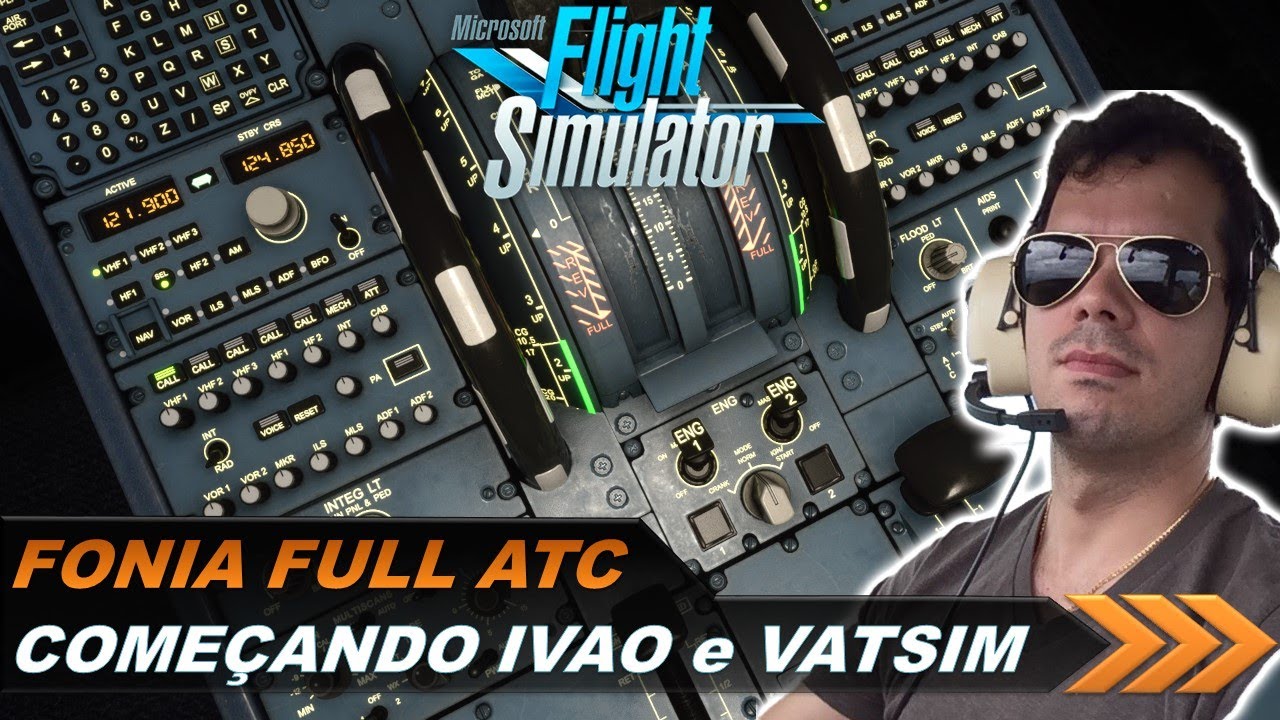 FONIA FULL ATC: tutorial para IVAO e VATSIM - EP80