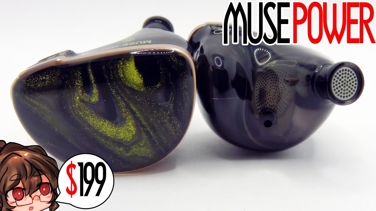 【$199】14.5mmの平面磁気駆動イヤホン！【MUSE Hifi Power】