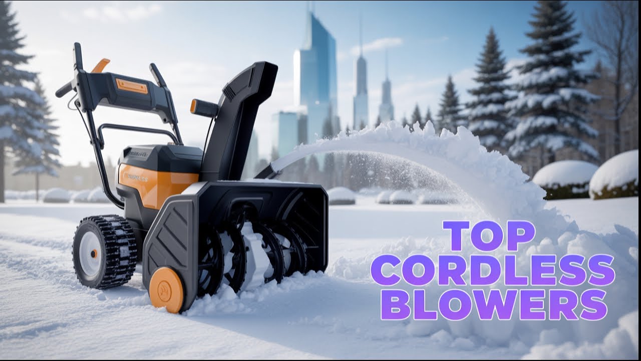 Want the Best Snow Blower? Watch This Cordless Review Now [ Top 7 ]