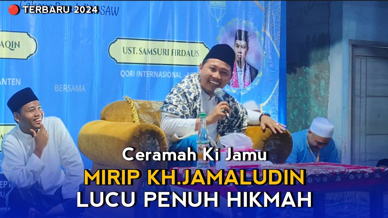 🔴 CERAMAH LUCU KIYAI ZAENAL MUTTAQIN ( KI JAMU ) LEBAK | MAULID NABI MUSHOLA HIDAYATUL MUBIN