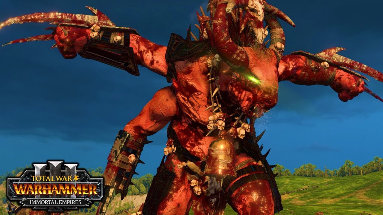 THE BLOODBRUTE - When Beastmen Worship KHORNE - Immortal Empires - Total War Warhammer 3
