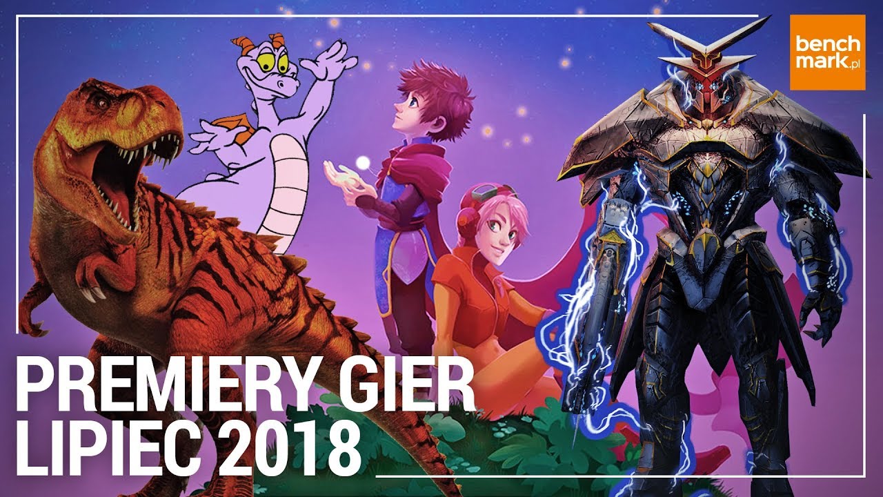 Premiery gier - lipiec 2018