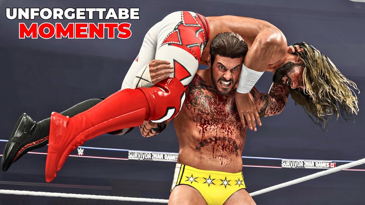 CM Punk vs Seth Rollins – Dream Match Finally Happens | WWE 2K25